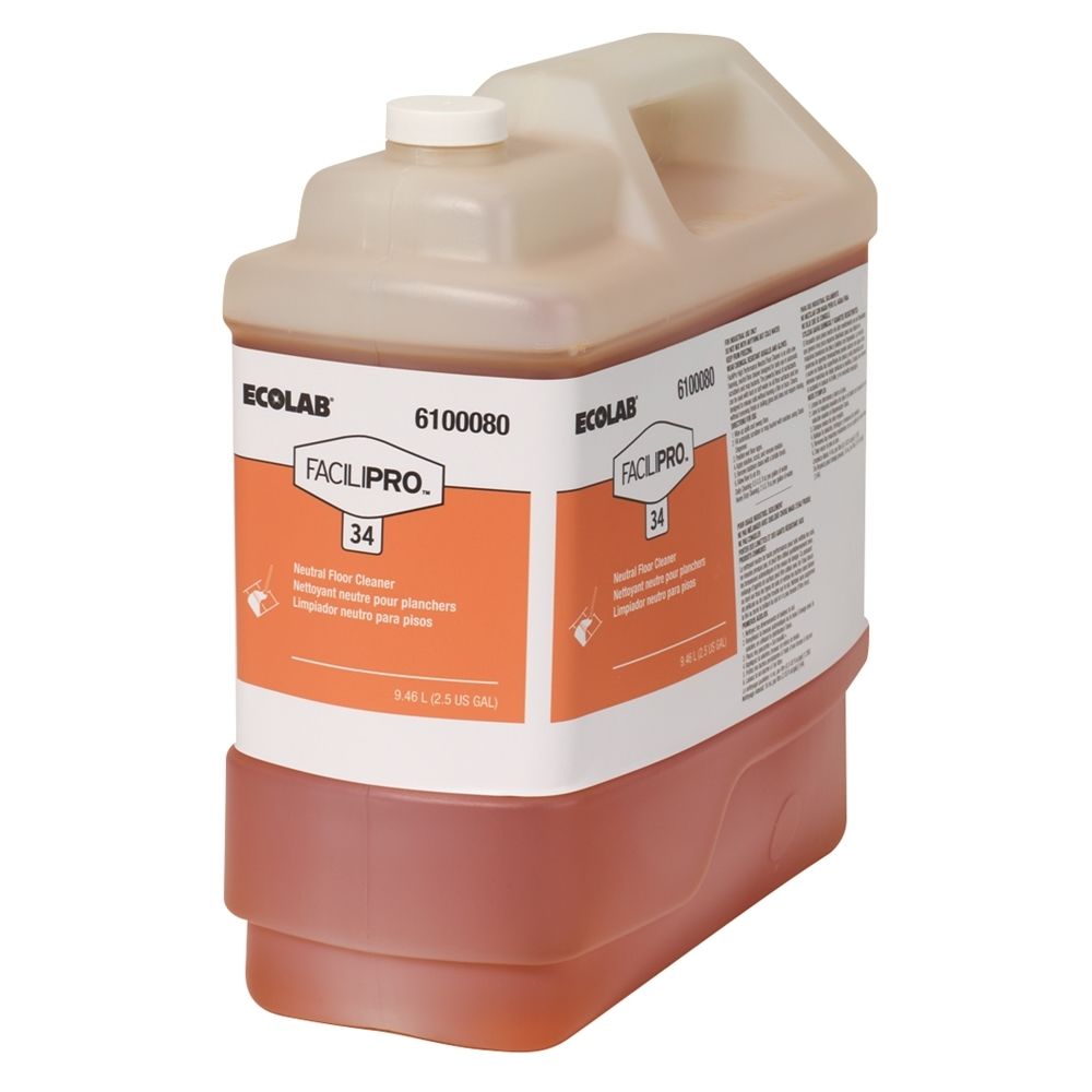 Ecolab® FaciliPro Neutral Floor Cleaner 2.5 Gallon #6100080